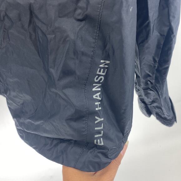 Helly Hansen packable windbreaker black outdoor lightweight size m gorpcore - Picture 11 of 14